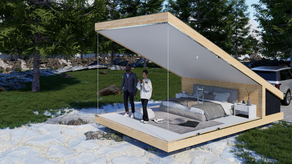 glamping solutions for campgrounds. What about the Linpin high end glamping solution